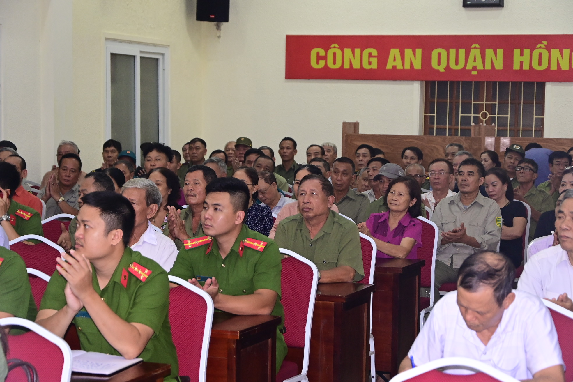 Công an quận Hồng Bàng: Khai giảng lớp tập huấn và bồi dưỡng nghiệp vụ Bảo vệ dân phố